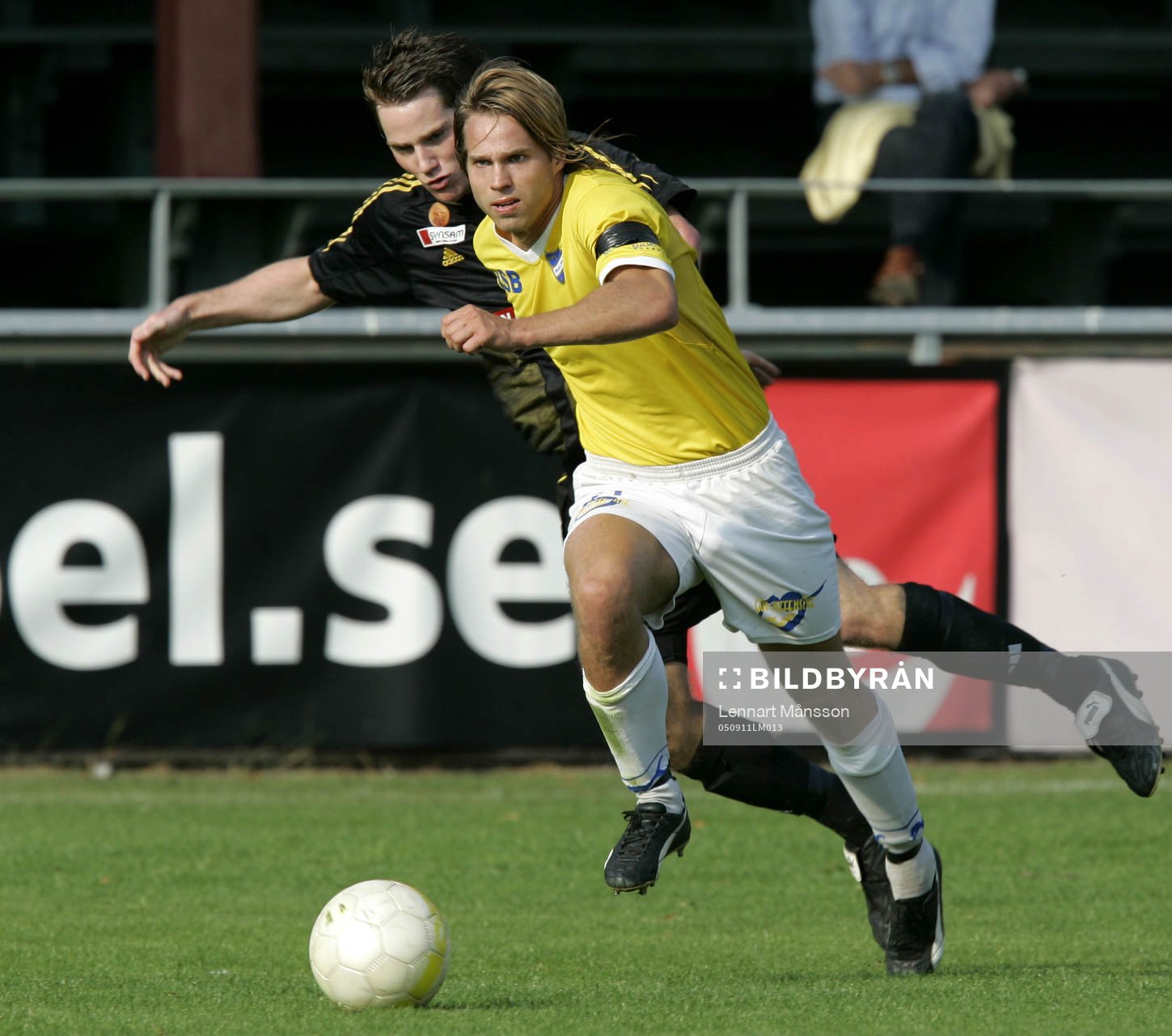 Johan Persson jagar Martin Abrahamsson