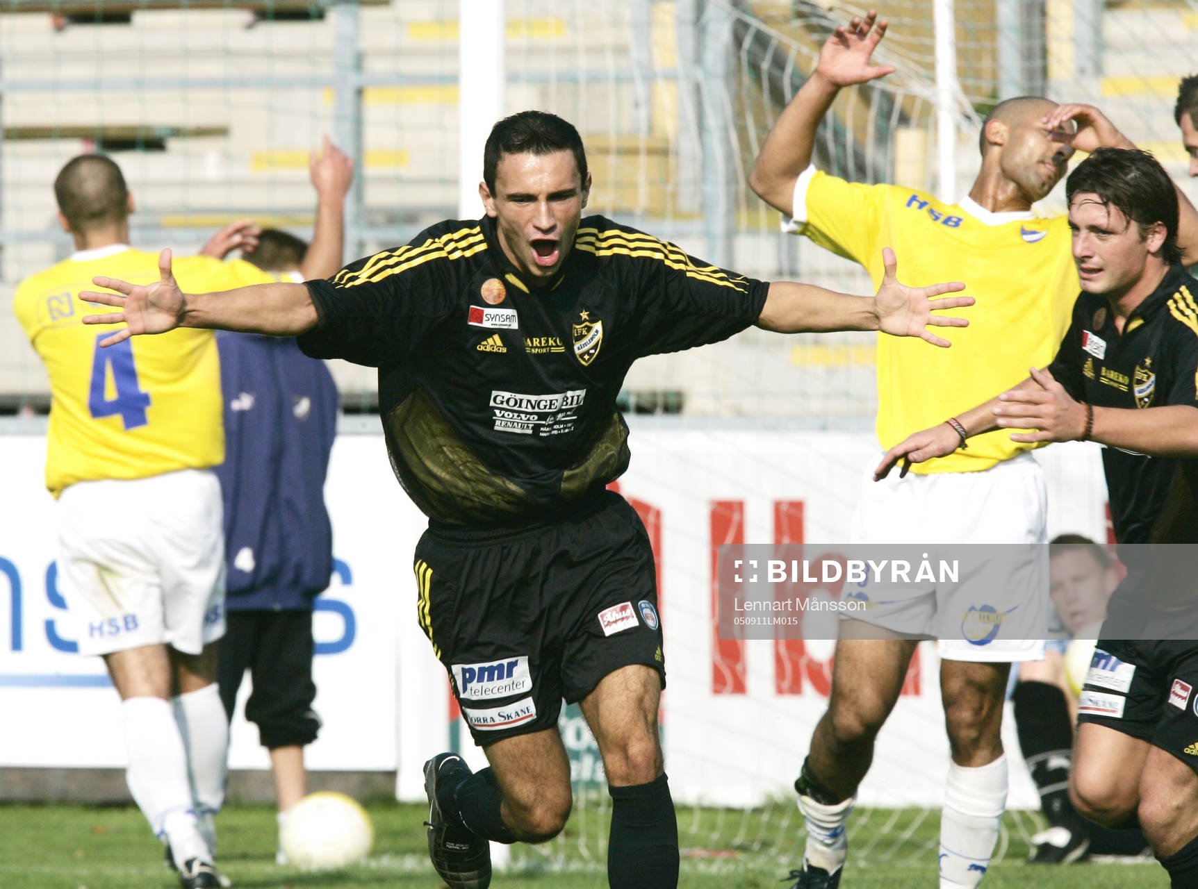 0-1, Burim Rexhepi jublar. Burim gjorde ytterligare ett