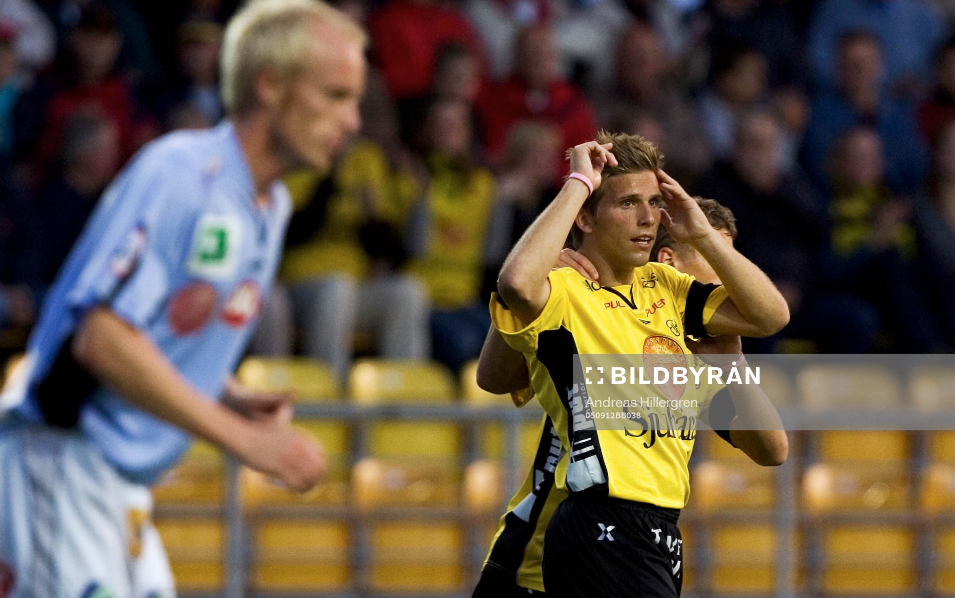 Anders Svensson, missar målchans
