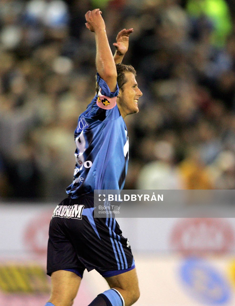 Tobias Hysén, Djurgården. Jubel