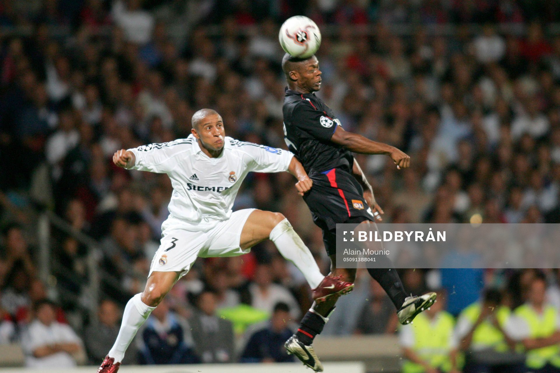 Roberto Carlos och Sylvain Wiltord