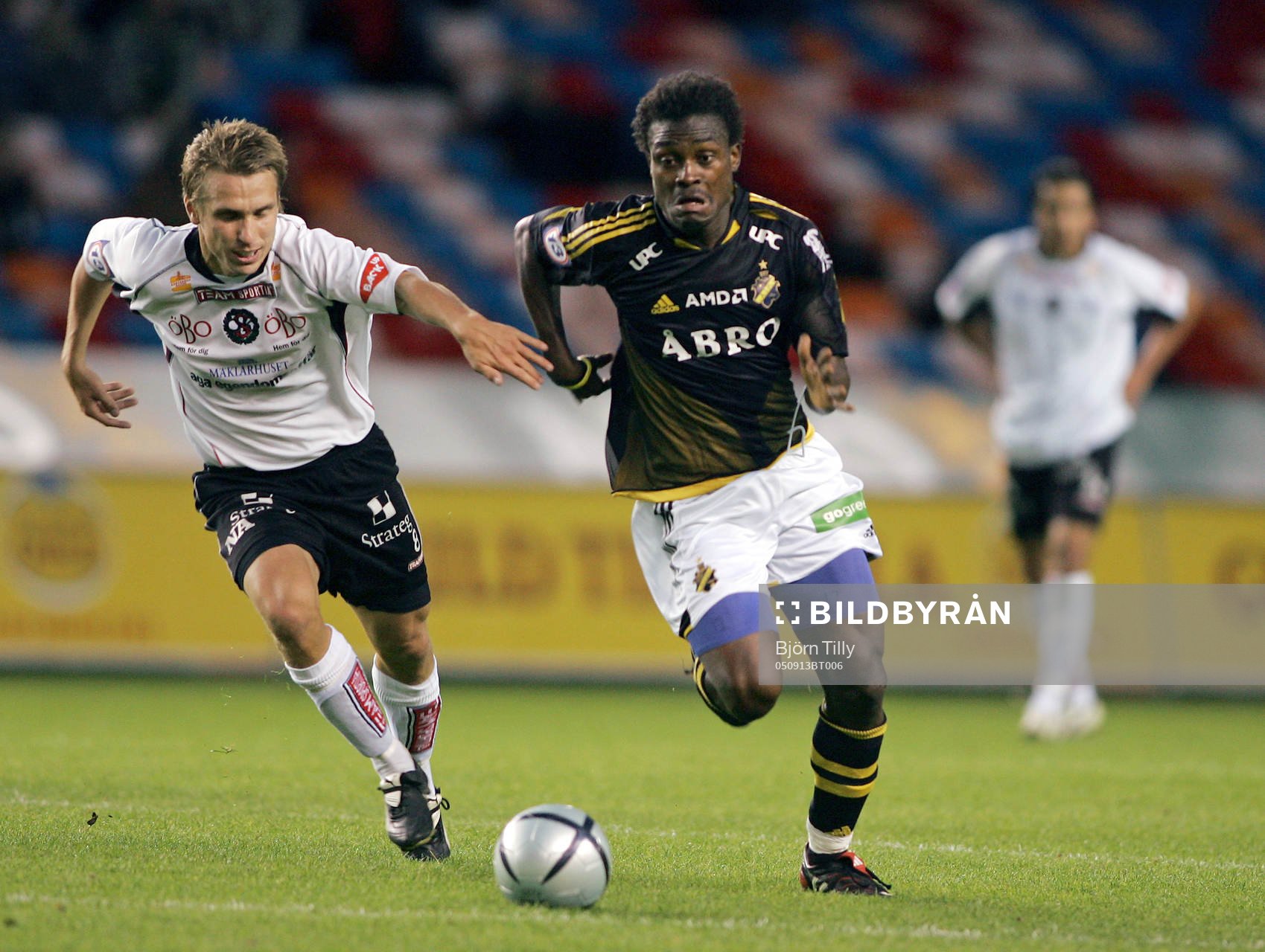 Fredrik Nordback, Örebro och Derek Boateng, AIK