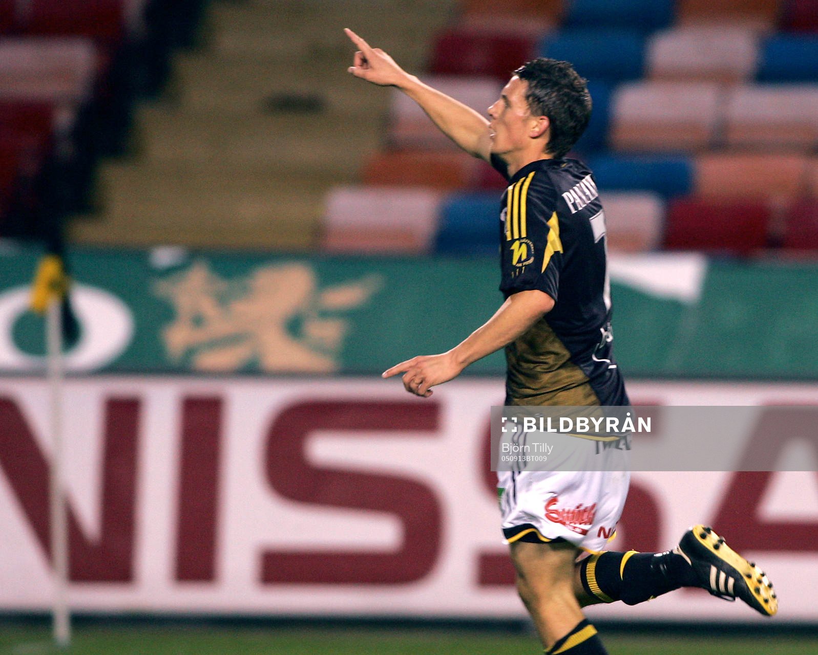  Kristian Haynes, AIK. Jubel.