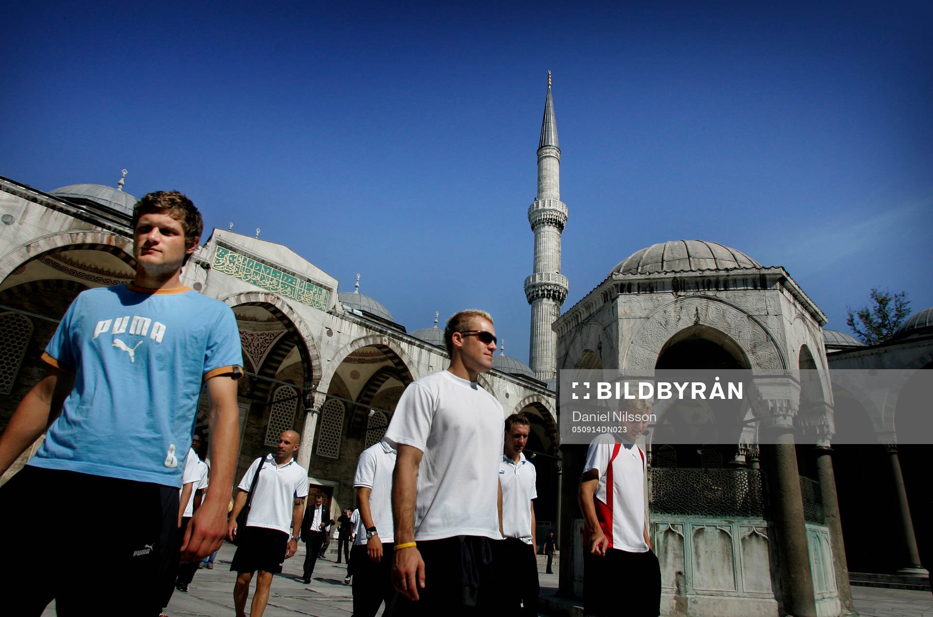 Malmö FF hade en guidad tur i Istanbul och besökte bla