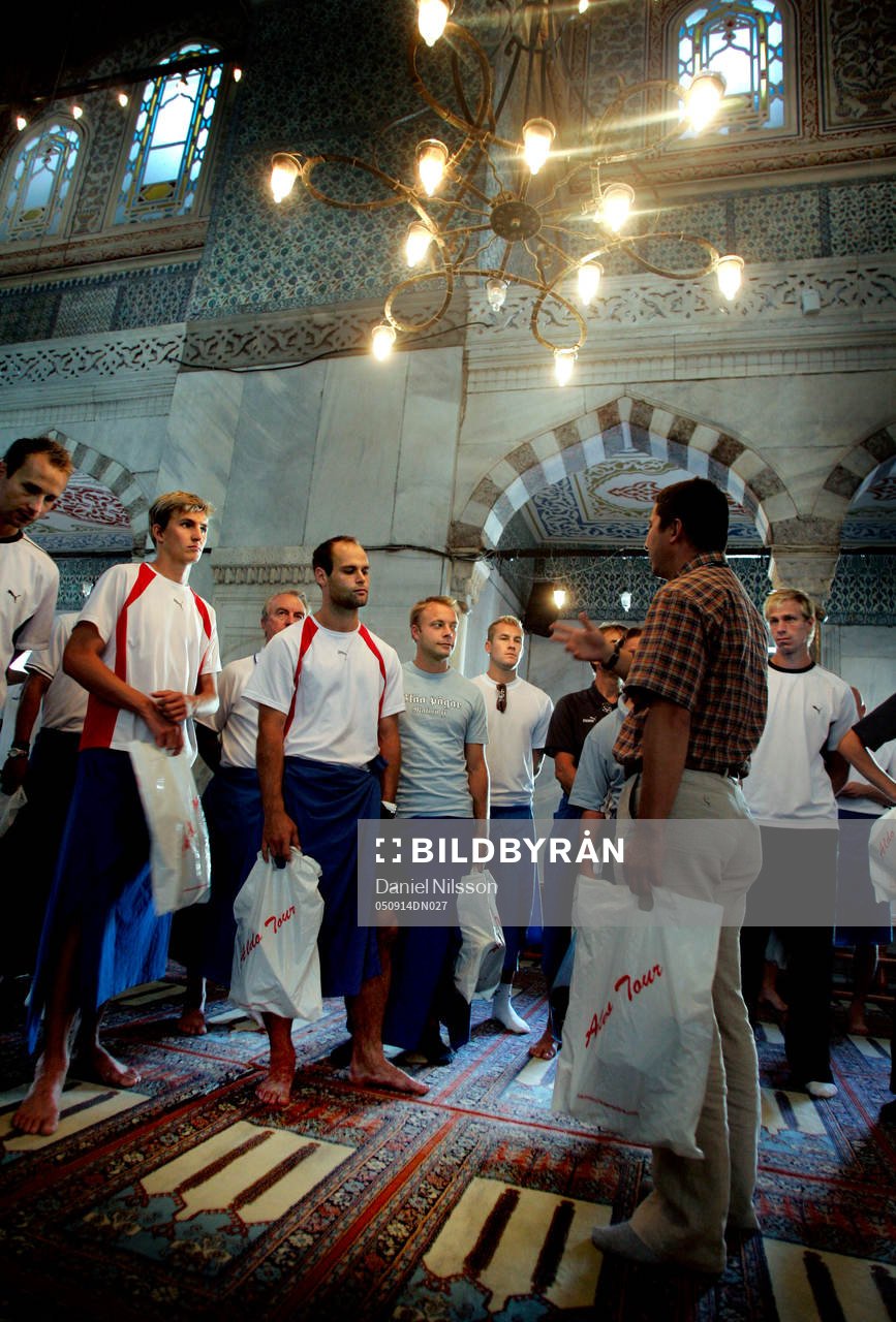 Malmö FF hade en guidad tur i Istanbul och besökte bla