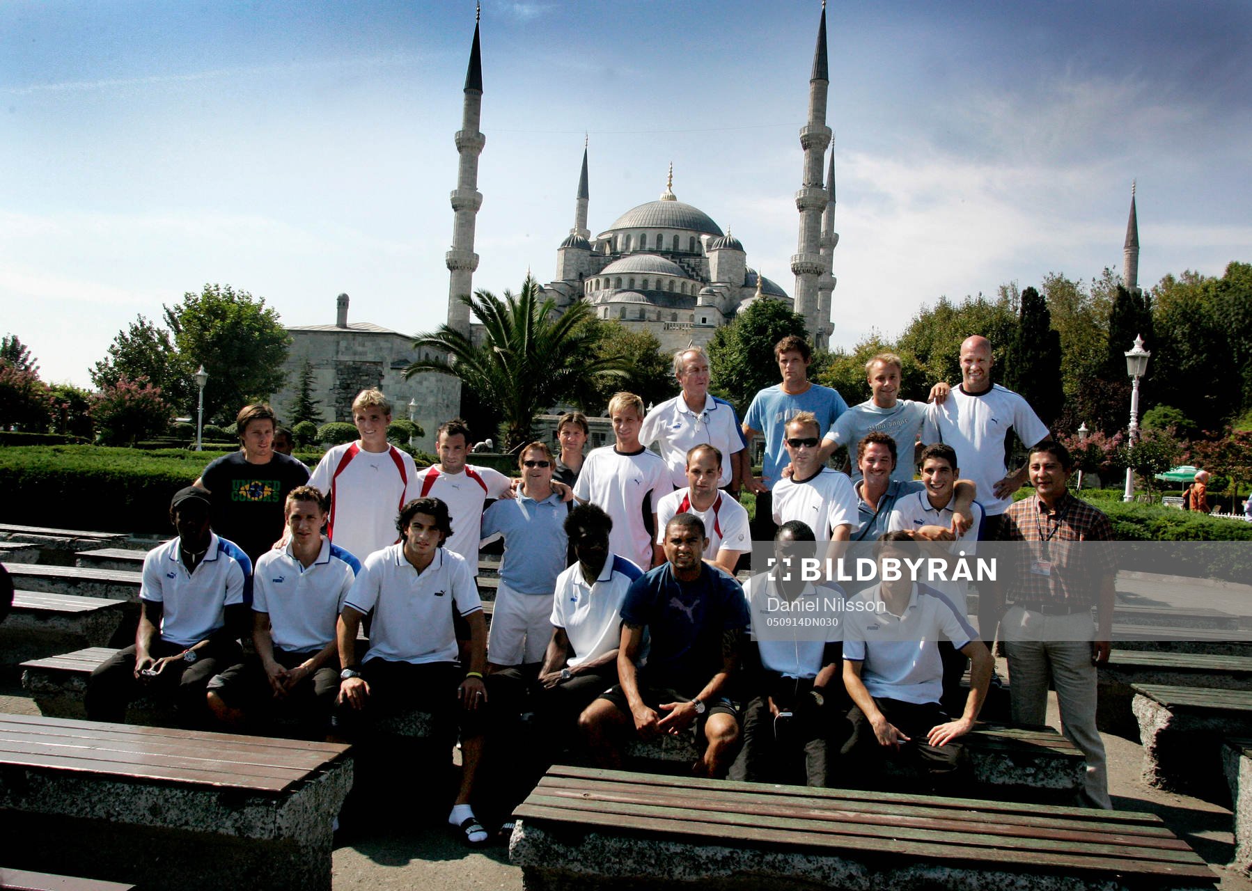 Malmö FF hade en guidad tur i Istanbul och besökte bla
