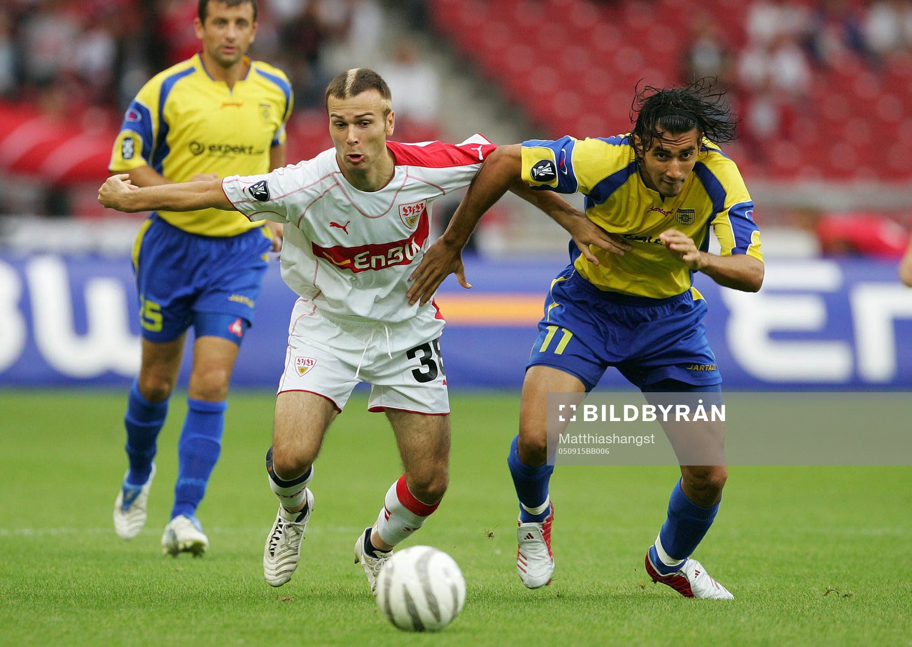  Danijel Ljuboja, Stuttgart och Jhonnes M. de Souza, Domzale.