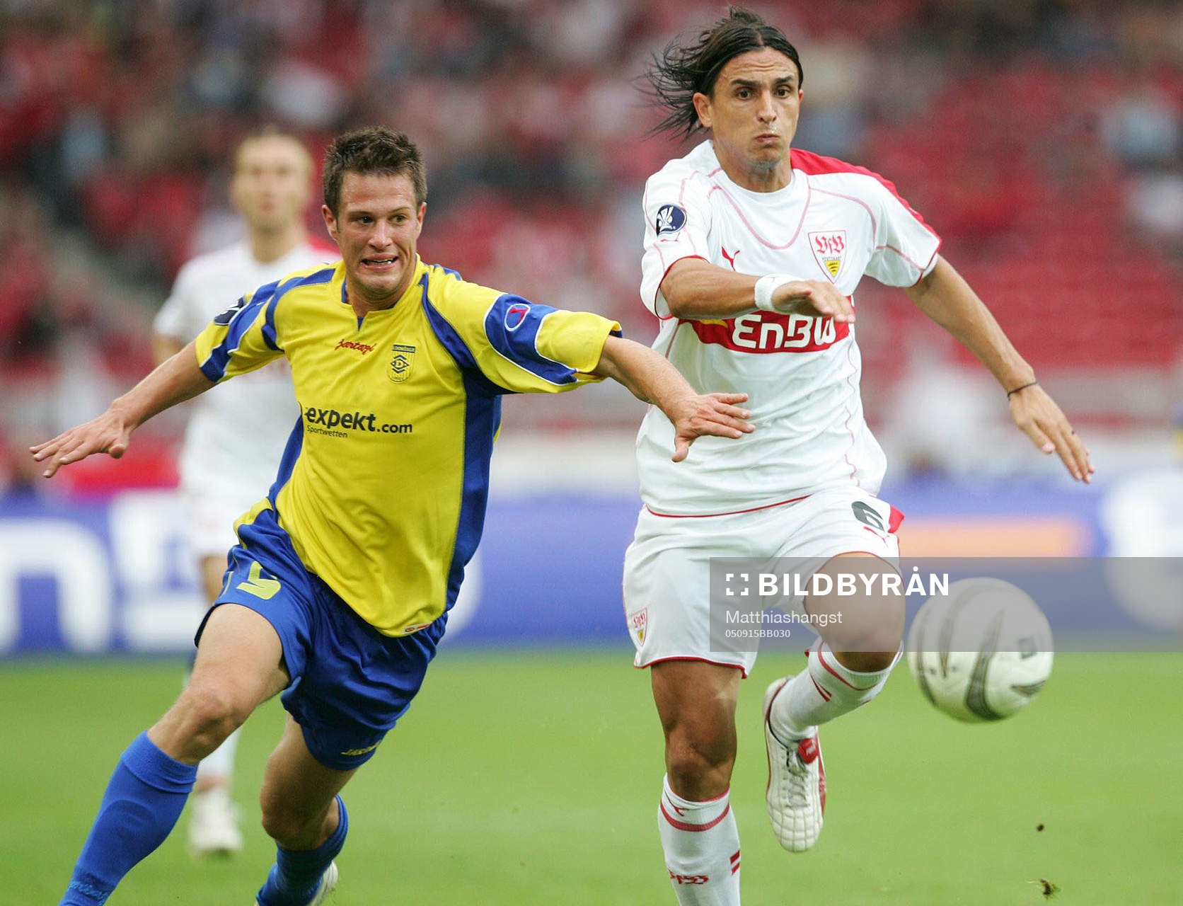  Janez Zavrl och  Fernando Meira, Stuttgart.