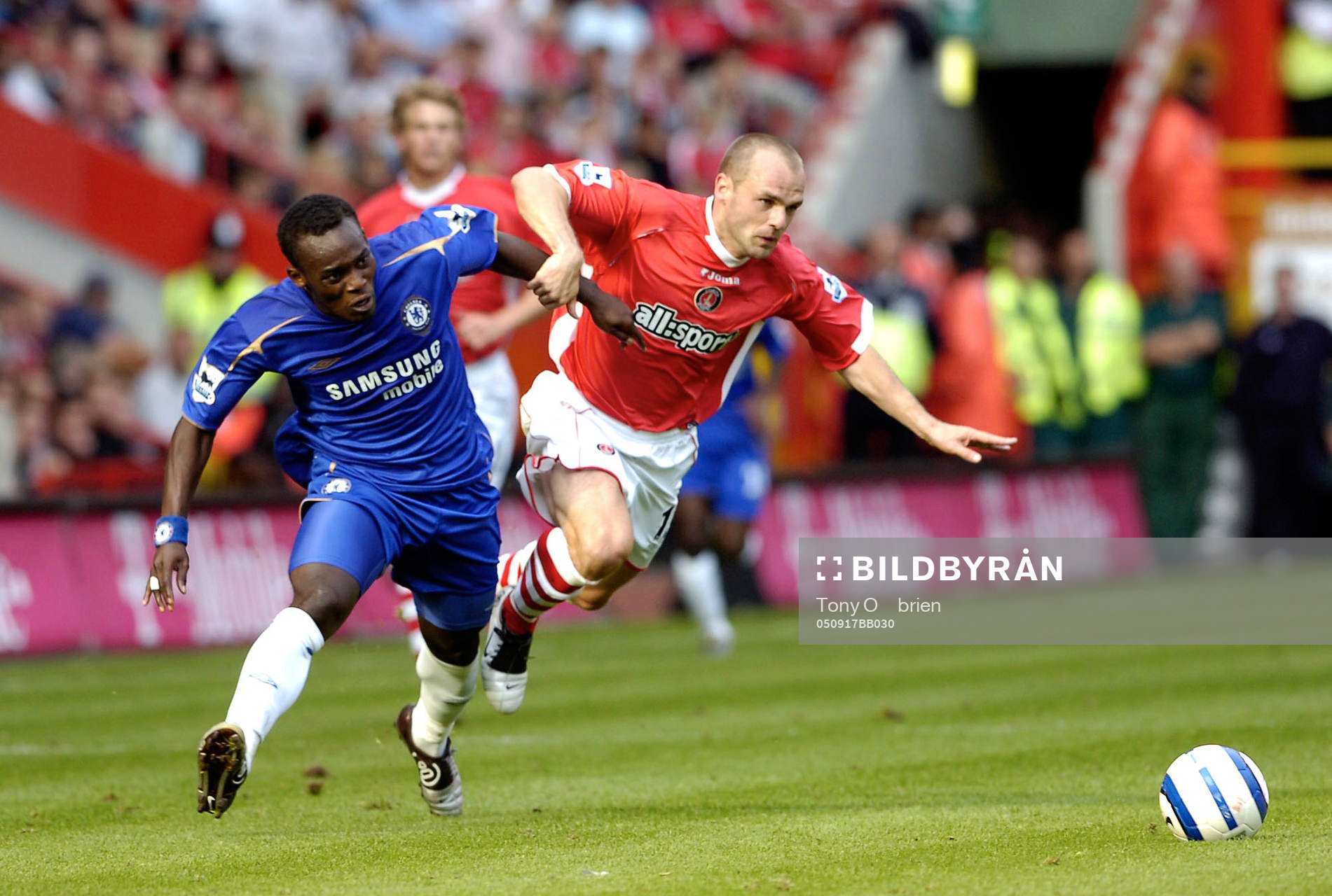 Danny Murphy, Charlton och Mickael Essien, Chelsea