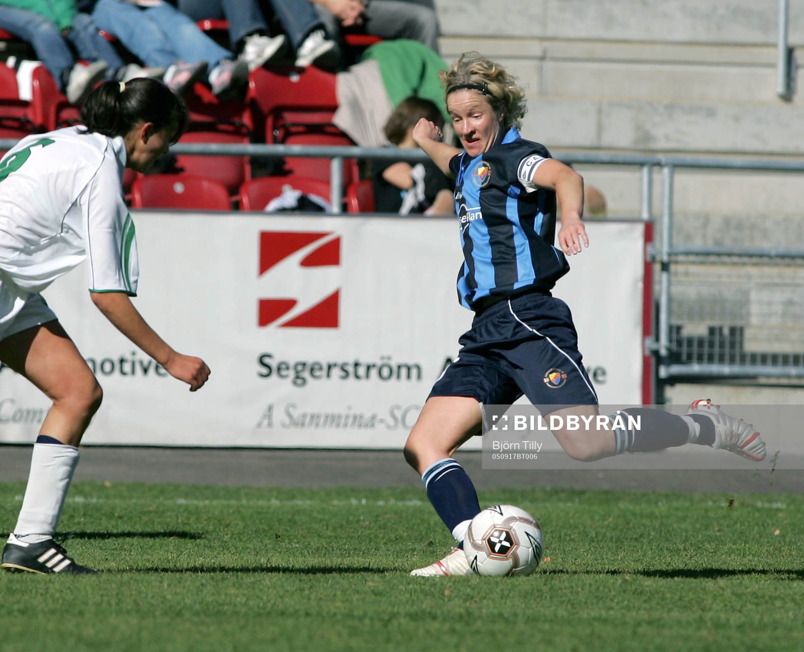 Fotboll, dam, UEFA Women Cup, Djurgården/Älvsjö -