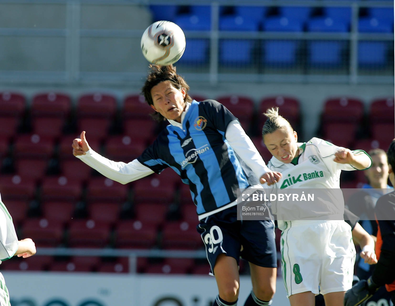Fotboll, dam, UEFA Women Cup, Djurgården/Älvsjö -