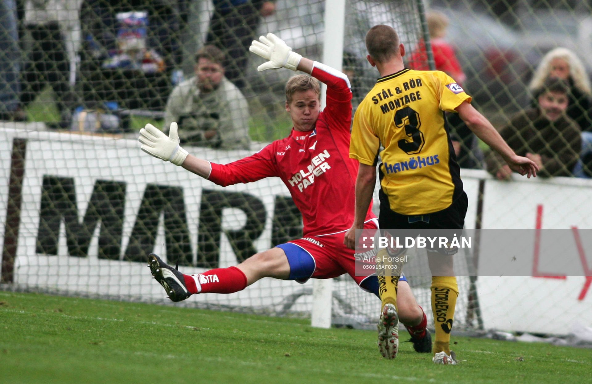 Andreas Lindberg, målvakt, Norrköping