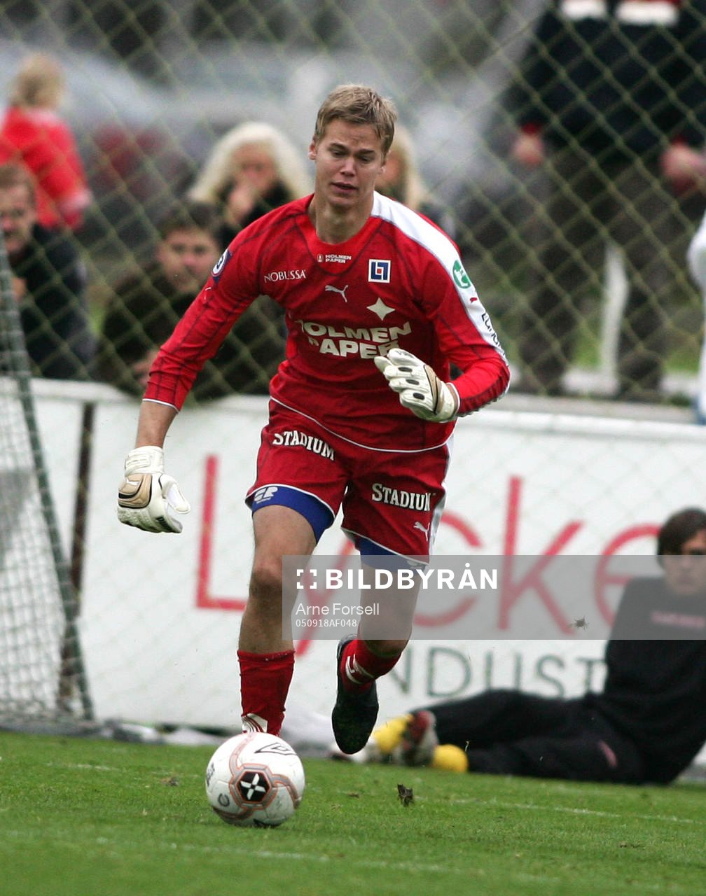 Andreas Lindberg, målvakt, Norrköping