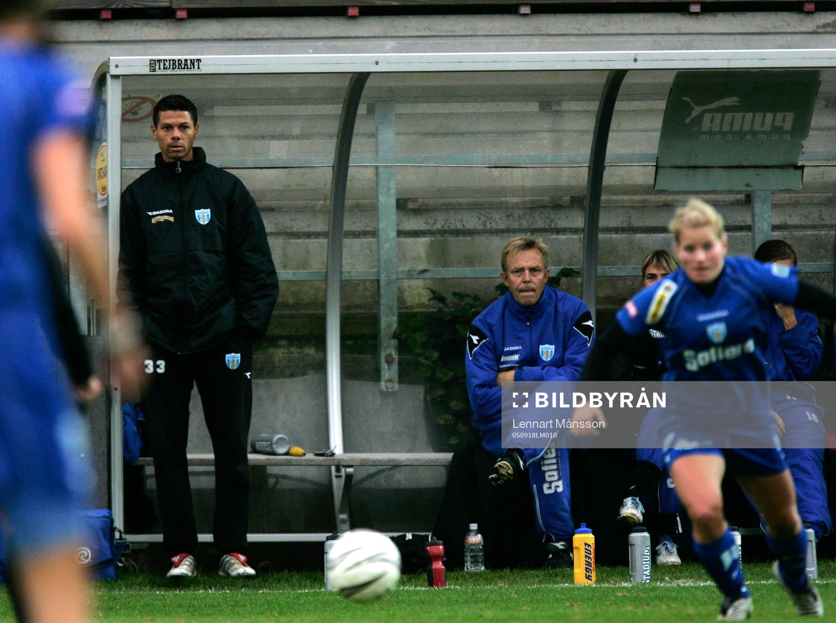 Martin Pringle och Lars Svensson, tränare, Göteborg