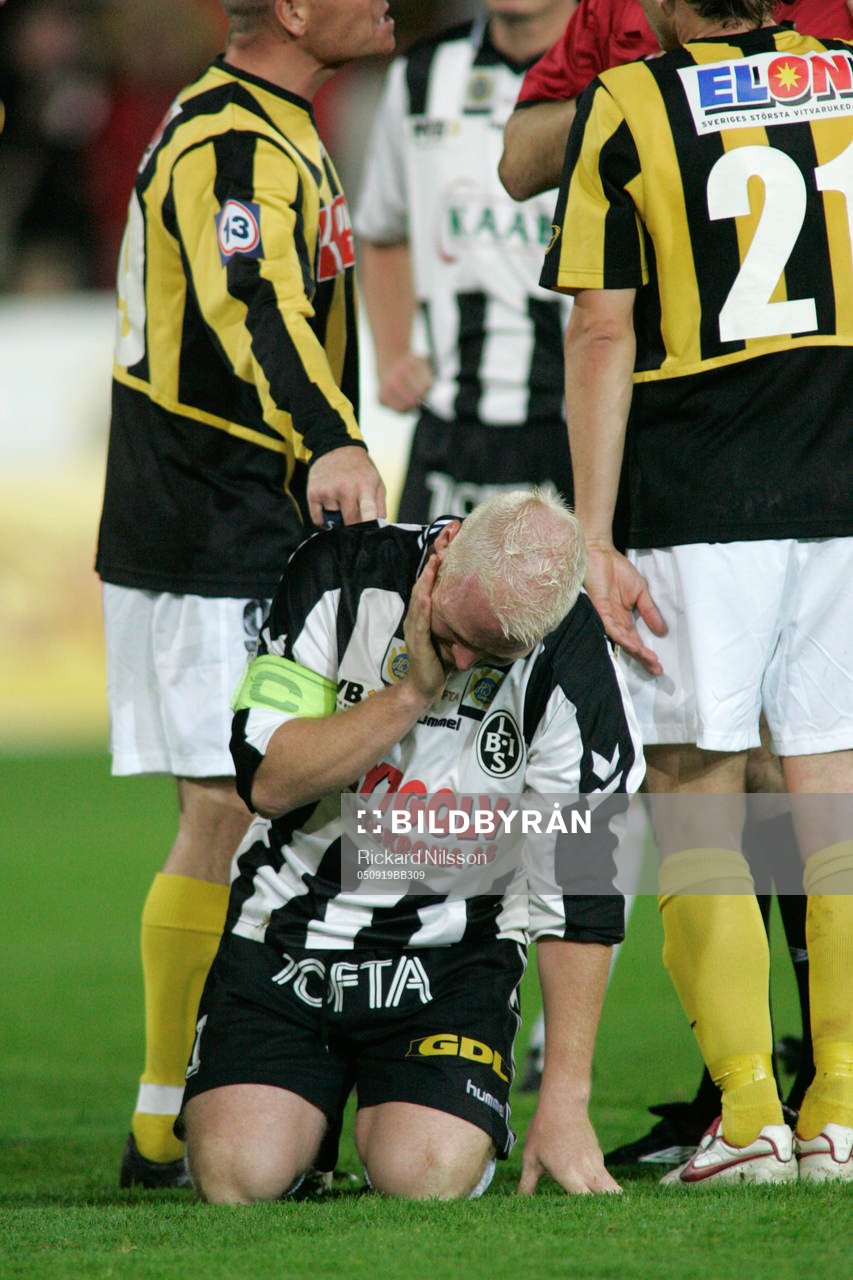 Jörgen Pettersson och Landskrona däckat