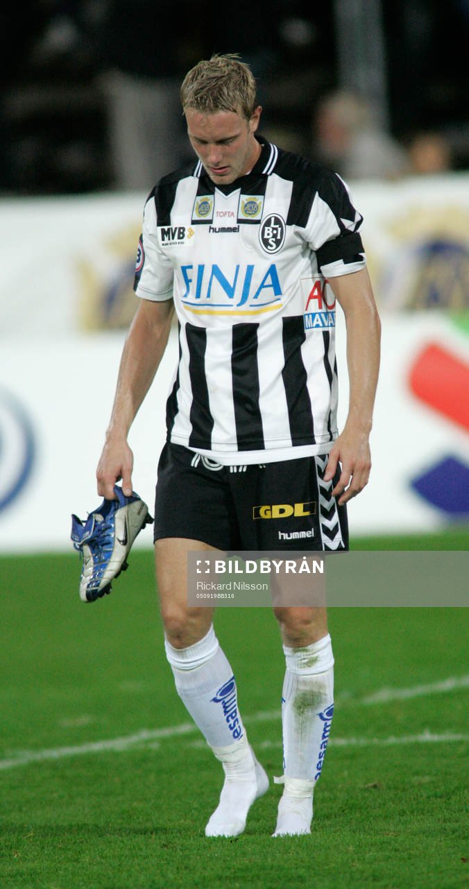 Johan Andersson, Landskrona, depp