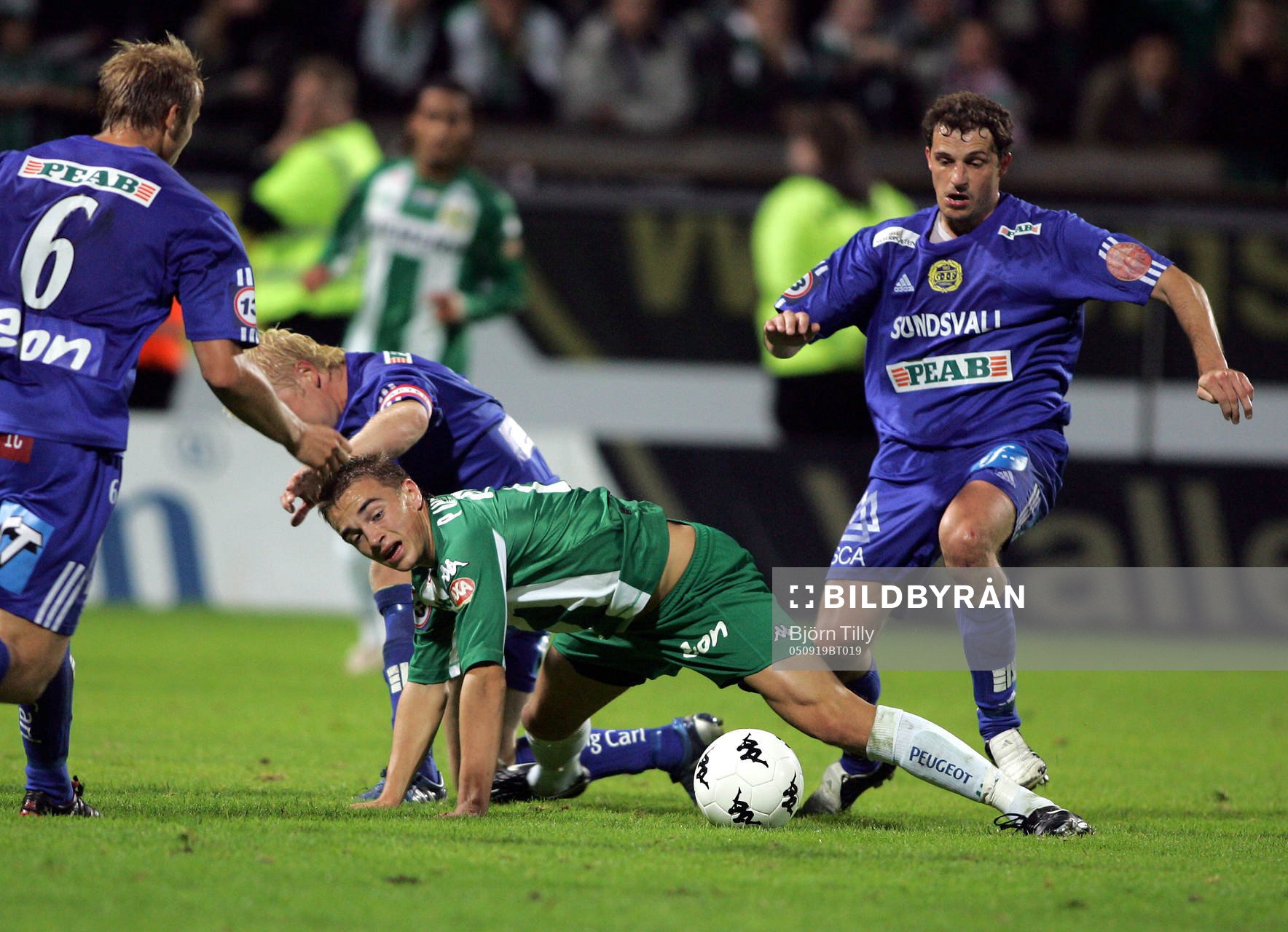 Petter Andersson, Hammary och Hans Bergh, Sundsvall