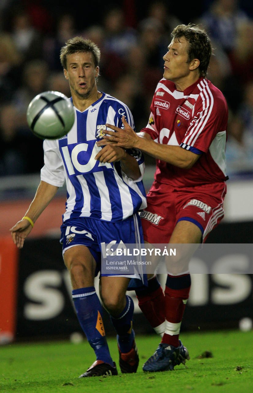 Mattias Bjärsmyr och Tobias Hysén