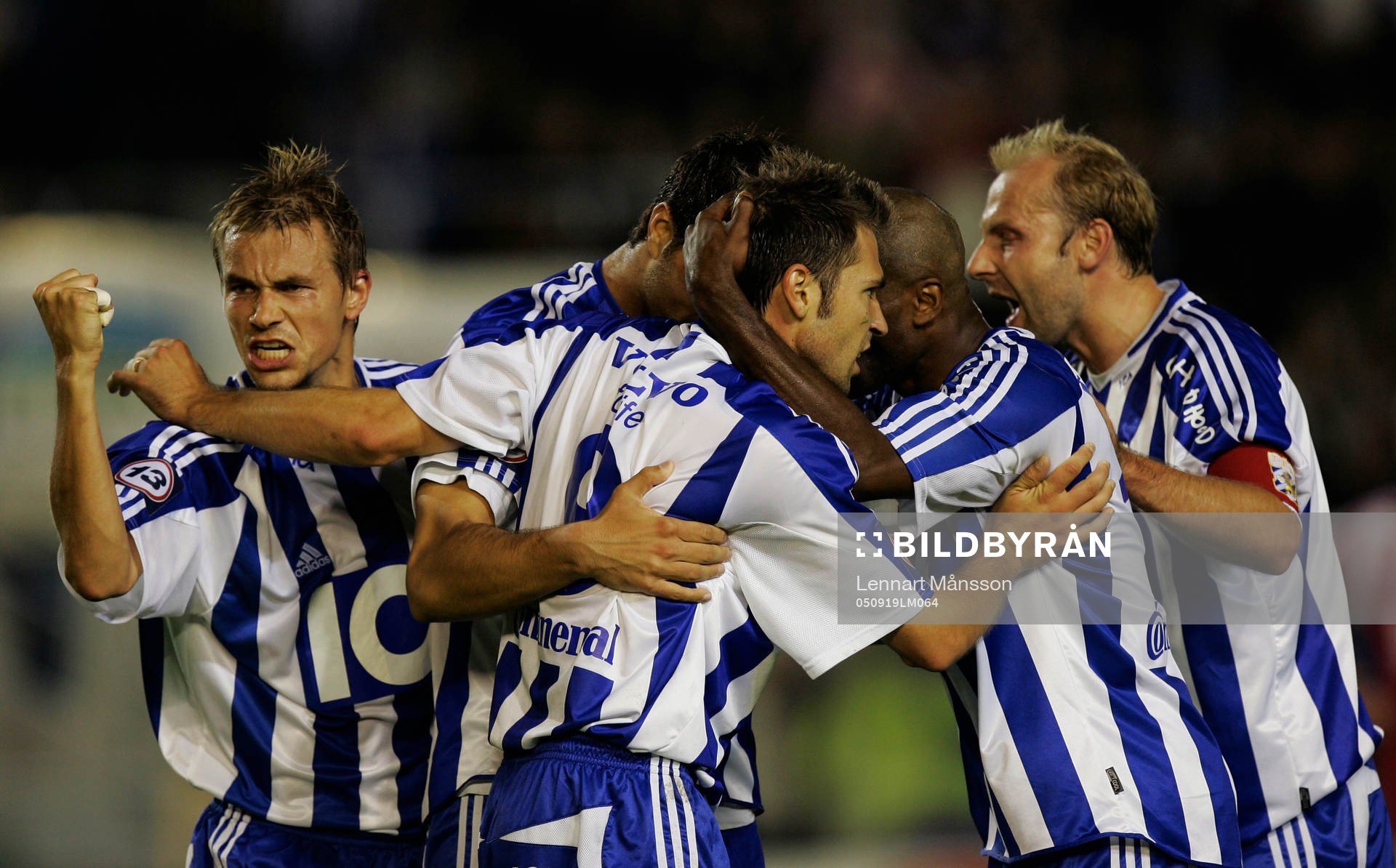 Niclas Alexandersson, Stefan Selakovic, Samuel Wowoah och