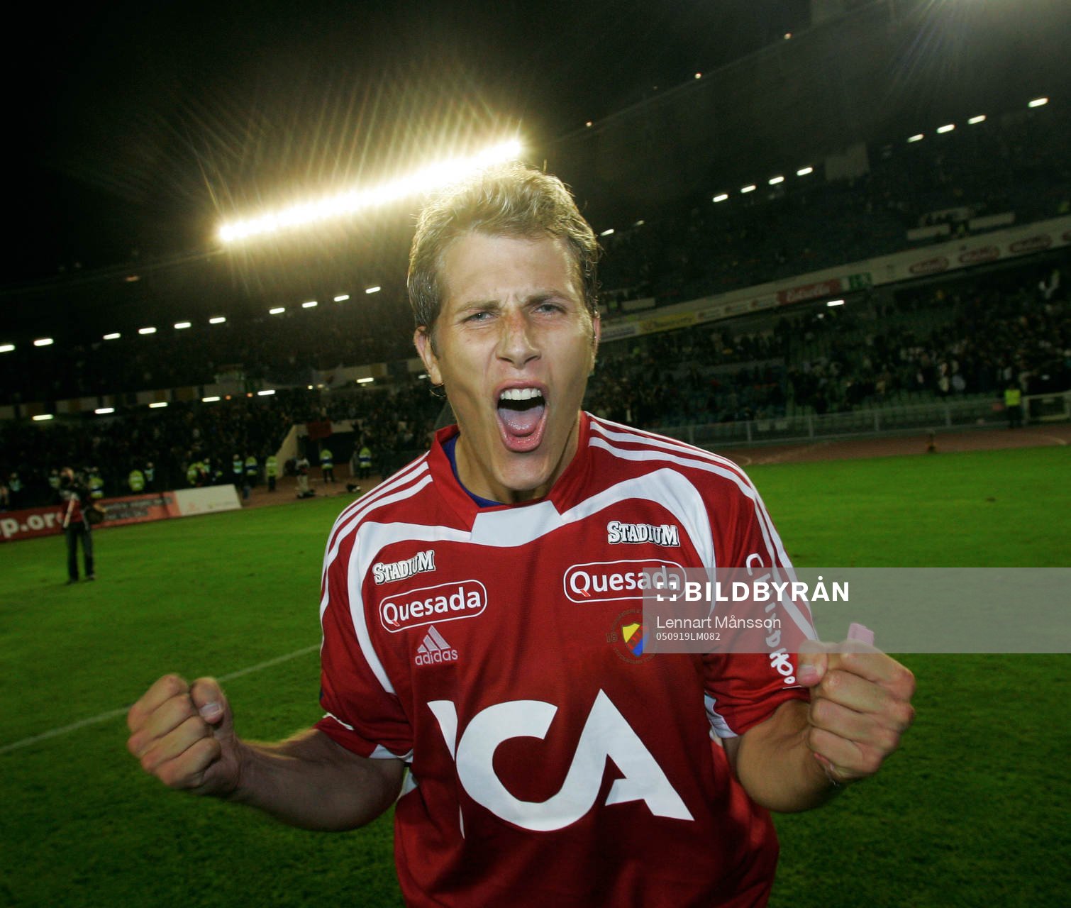 Tobias Hysén, 2 mål och hjälte