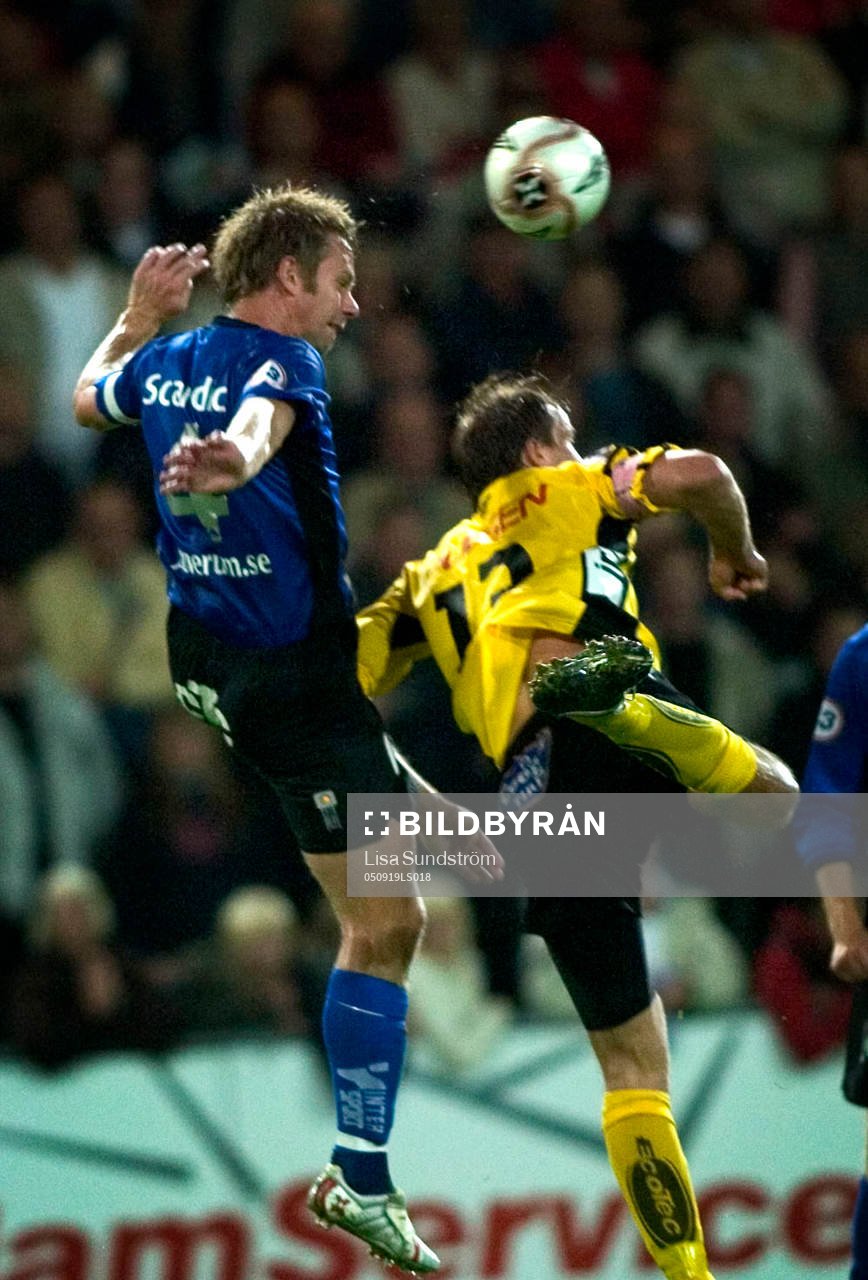 Tommy Jönsson, Halmstad och Hasse Berggren, Elfsborg i