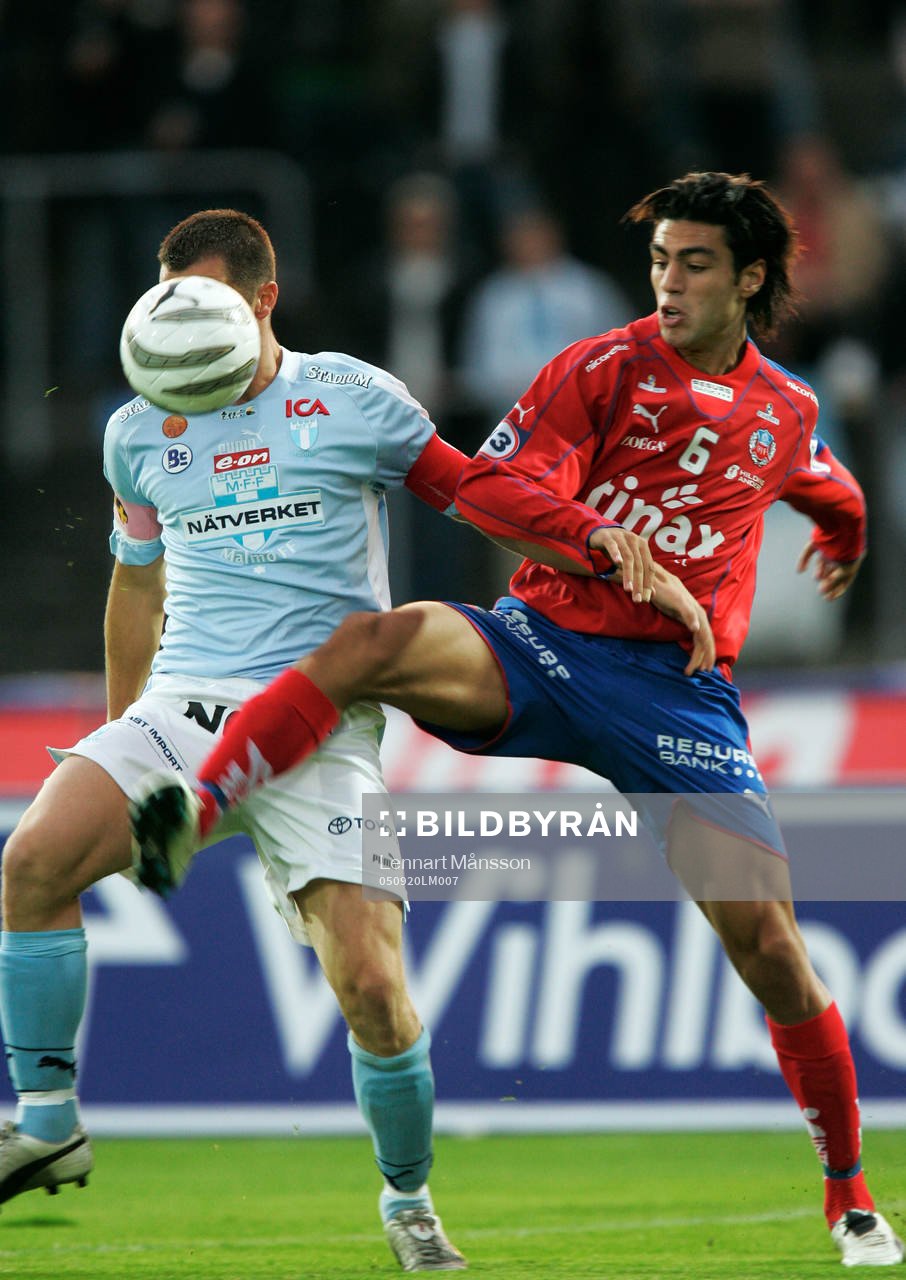 Daniel Andersson, Malmö och Imad Khalini, Helsingborg
