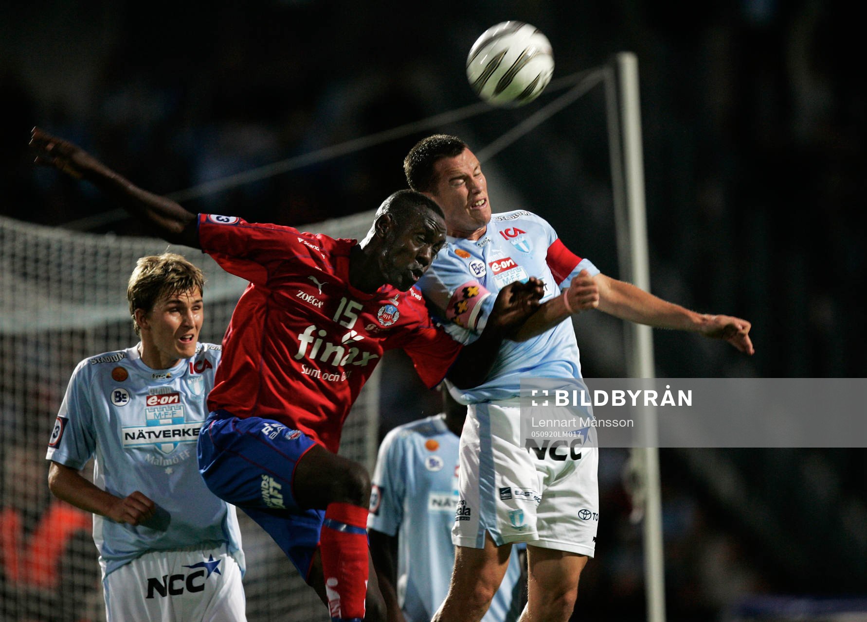 Daniel Andersson, Malmö och Olivier Karakezi, Helsingborg