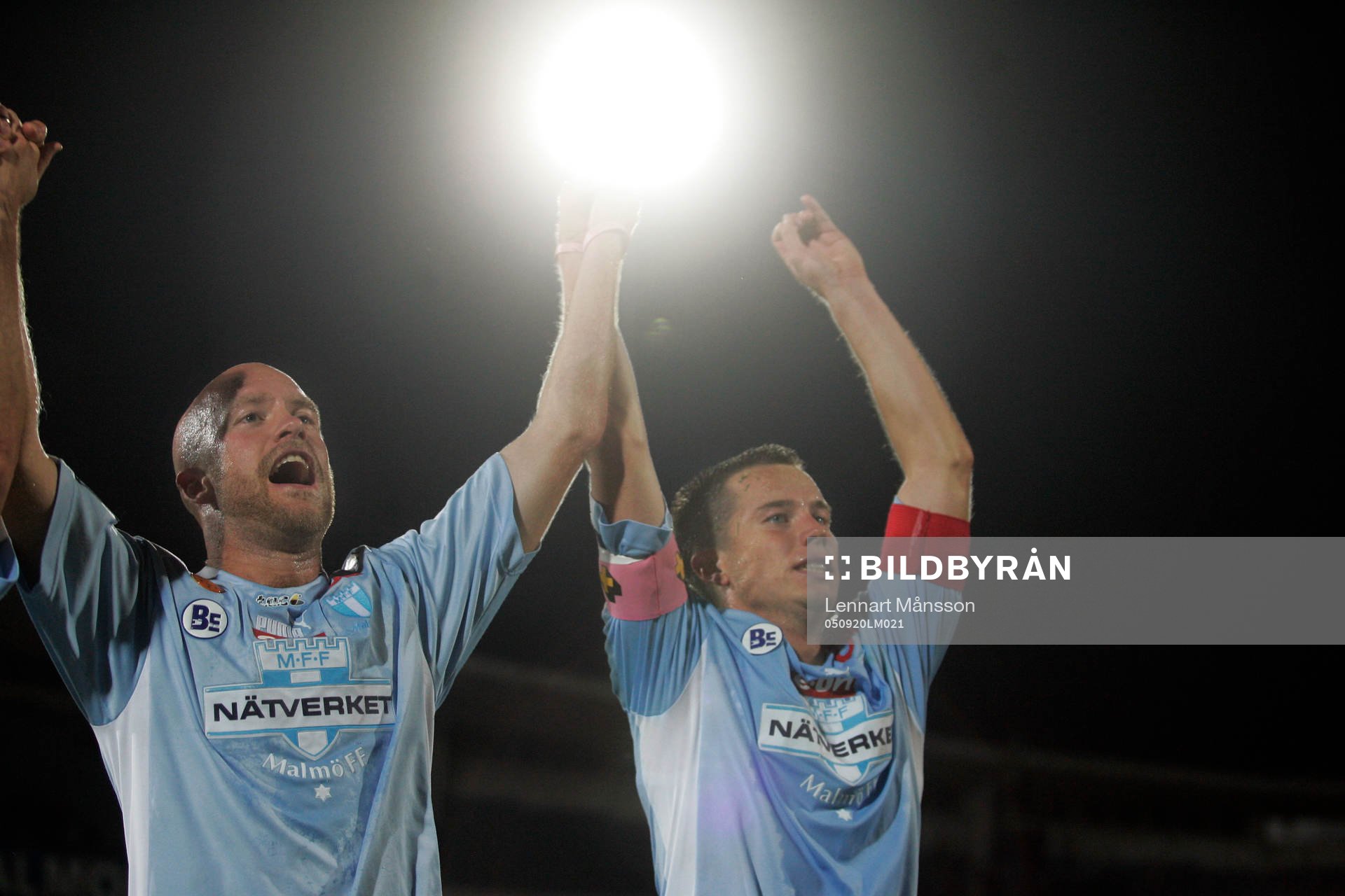 Olof Persson och Daniel Andersson, Malmö (Jubel)