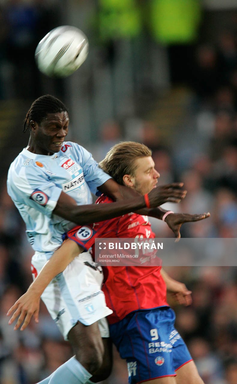 Edward Ofere och Andreas Dahl
