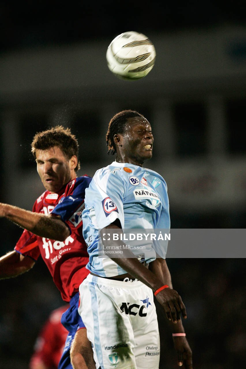 Edward Ofere, Malmö och Andreas Jakobsson, Helsingborg