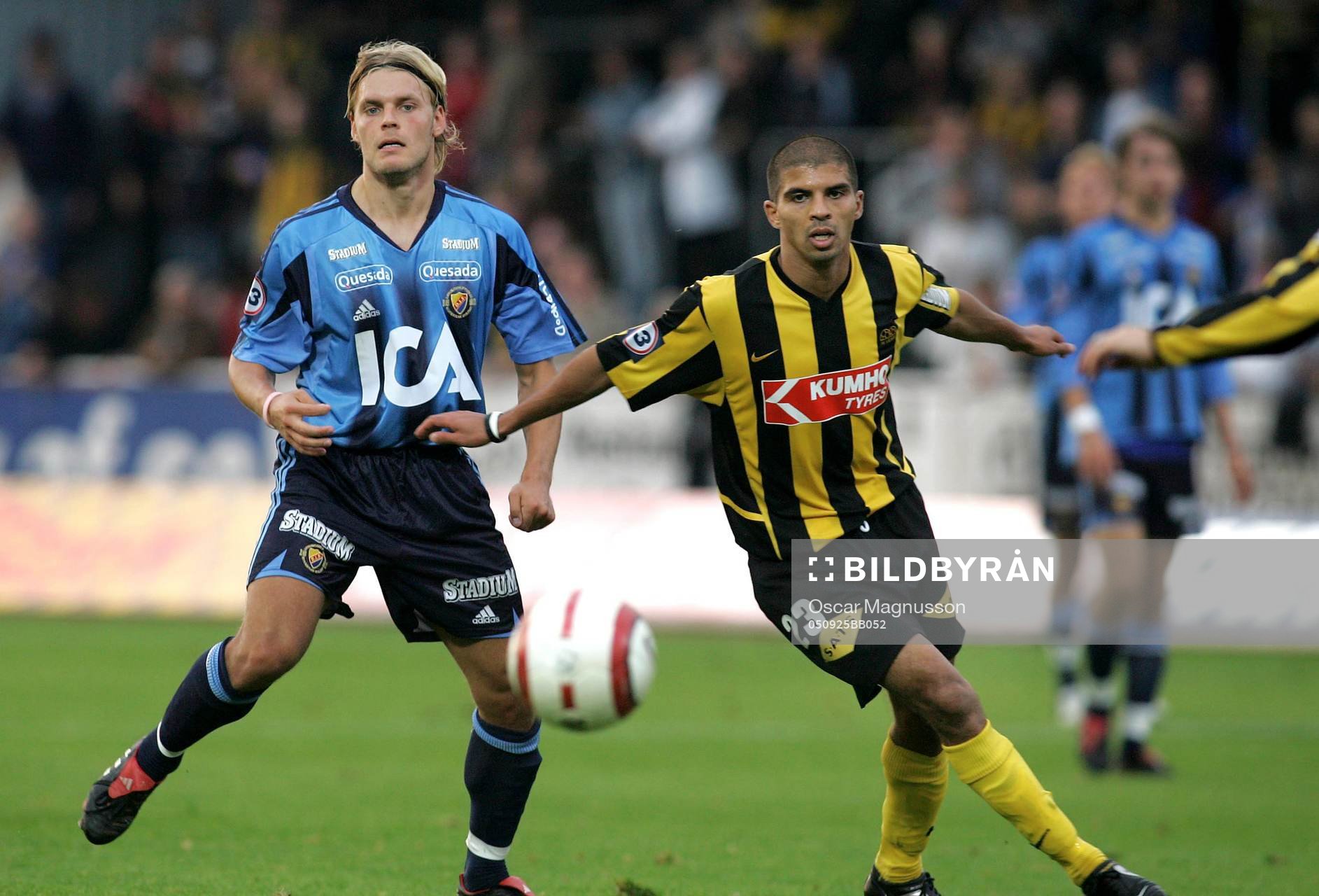 Johan  Arneng och Yazid Kaissi