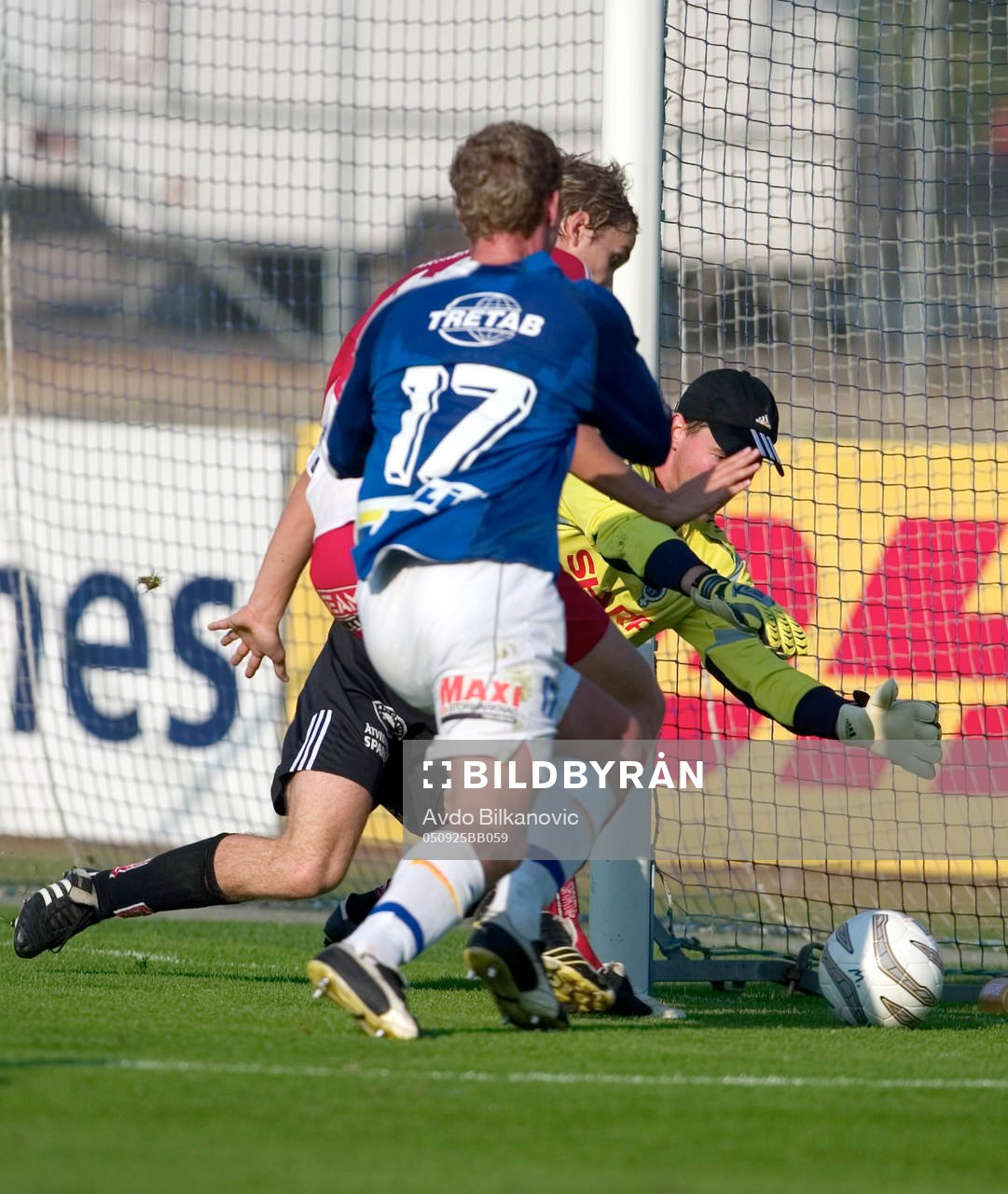 Rickard Rickardsson och Thommie Persson, Trelleborg, Martin