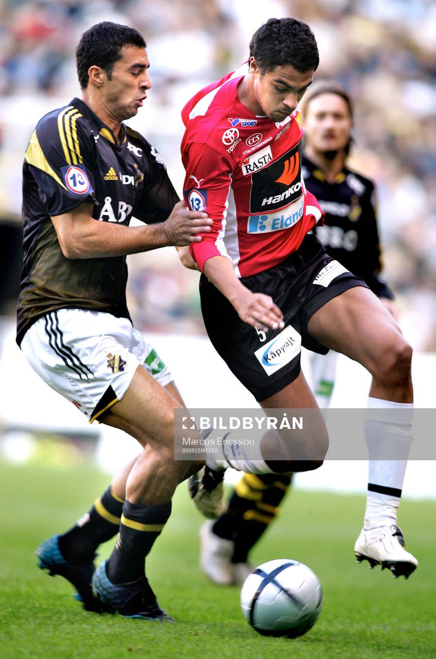 Arash Talebinejad, AIK och Bobbie Friberg da Cruz, GAIS