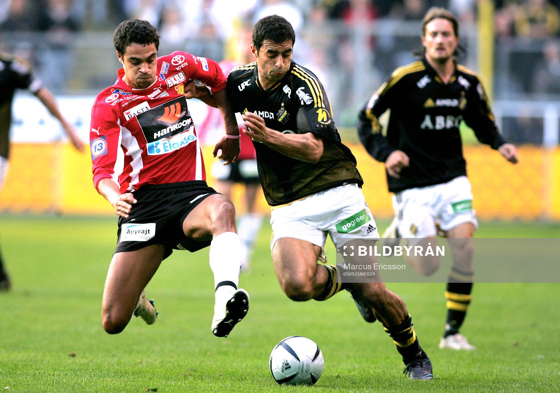 Bobbie Friberg da Cruz, GAIS och Arash Talebinejad, AIK