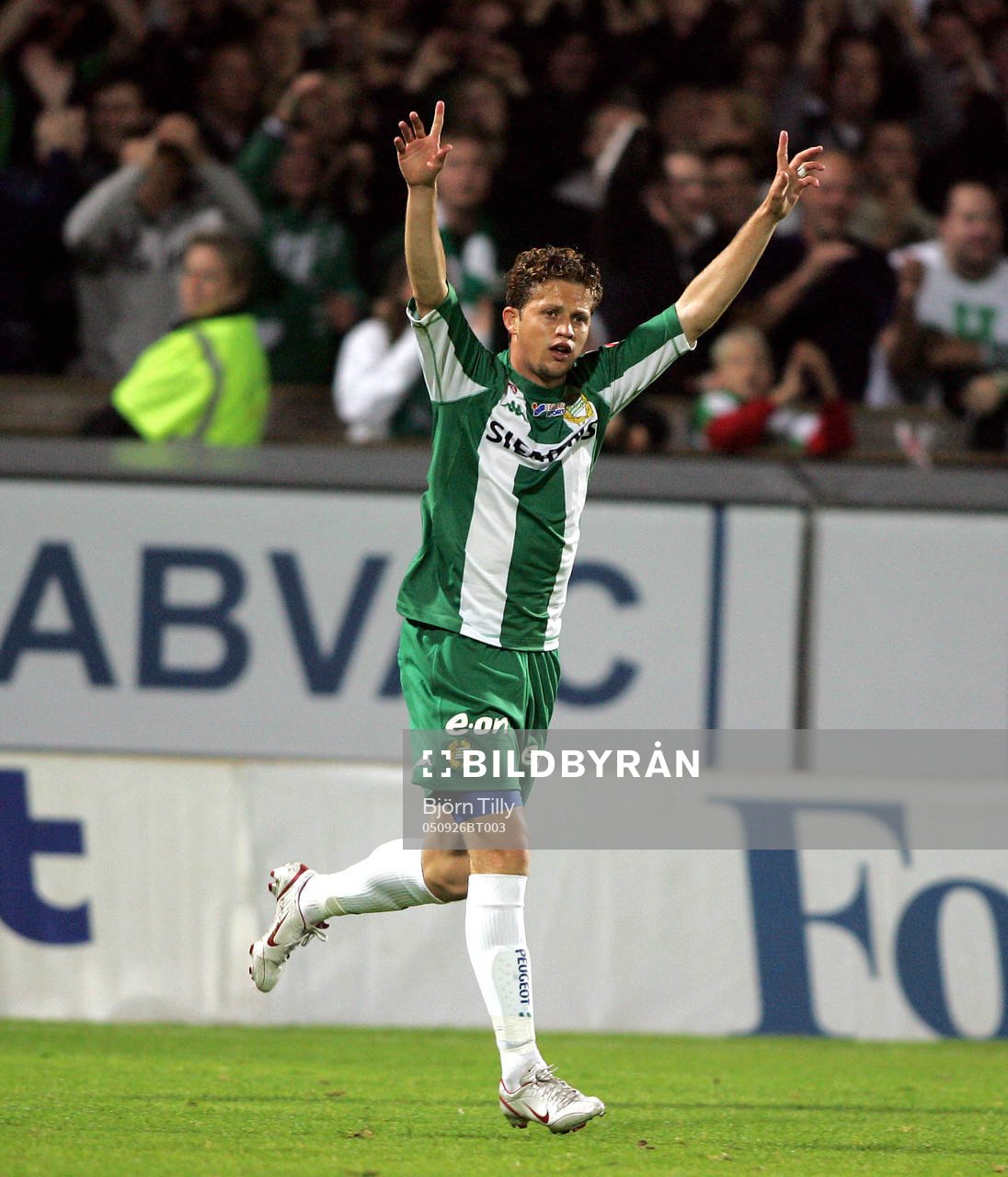 Paulinho Guára, Hammarby, jubel