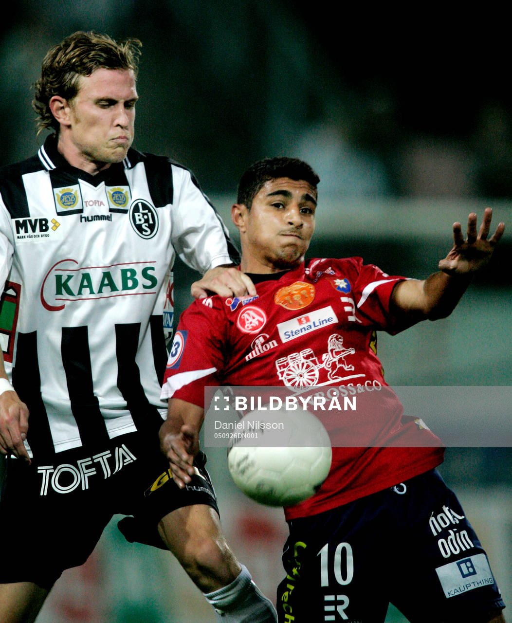 Pontus Segerström, Landskrona och Ailton Almeida, Örgryte
