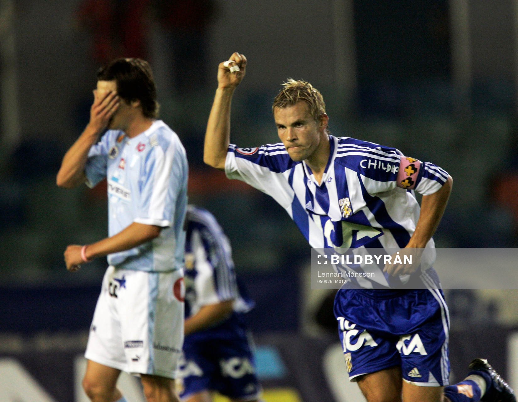2-1, Niclas Alexandersson. Jubel