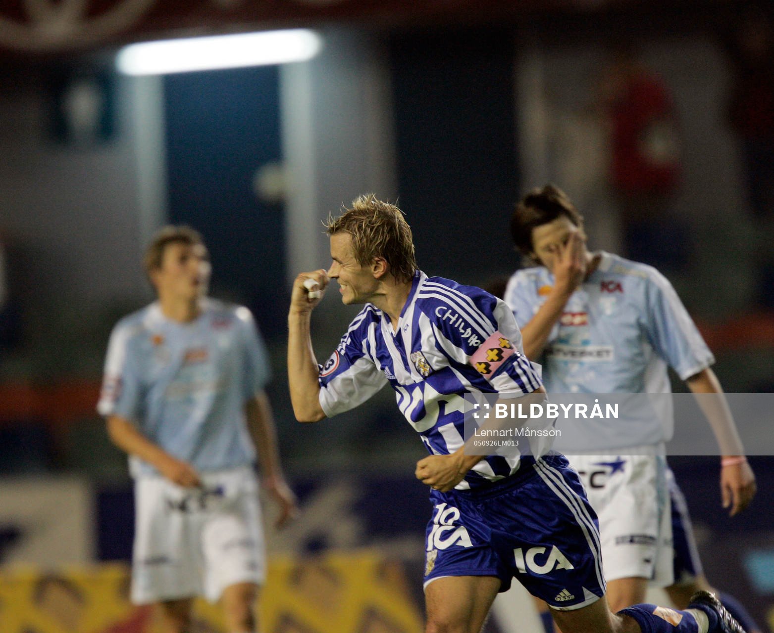2-1, Niclas Alexandersson. Jubel
