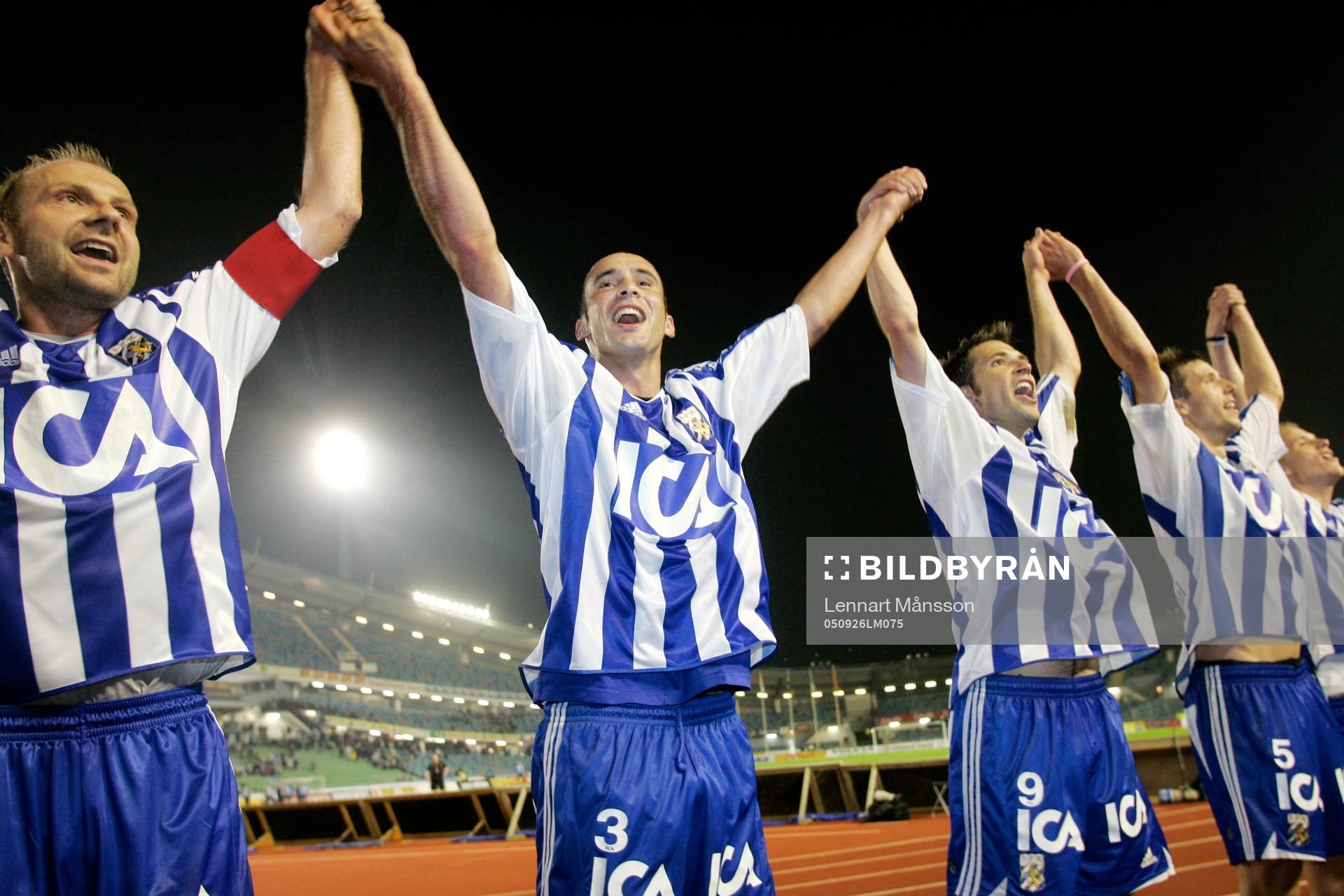Håkan Mild, Erkan Saglik, Stefan Selakovic och Mattias