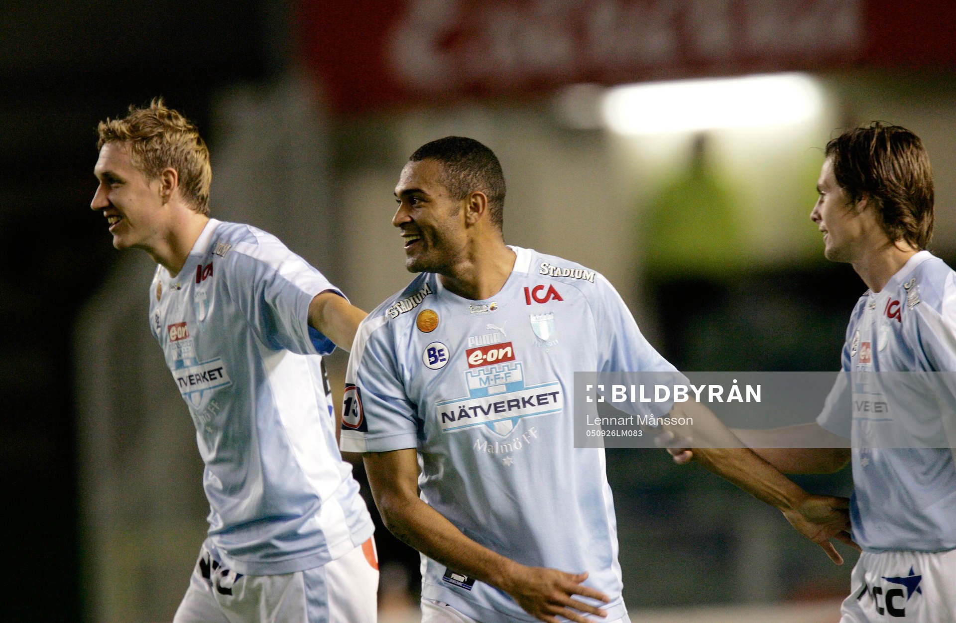 Marcus Pode och Afonso Alves. Jubel