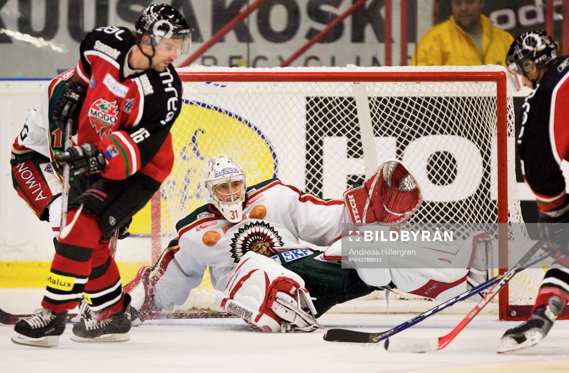 Tommy Salo, målvakt och Rastislav Pavlikovsky