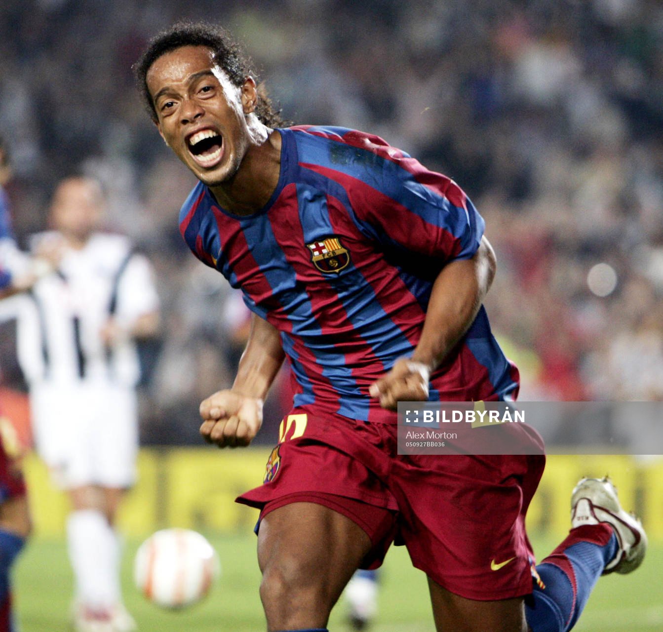 Ronaldinho, Barcelona, jubel