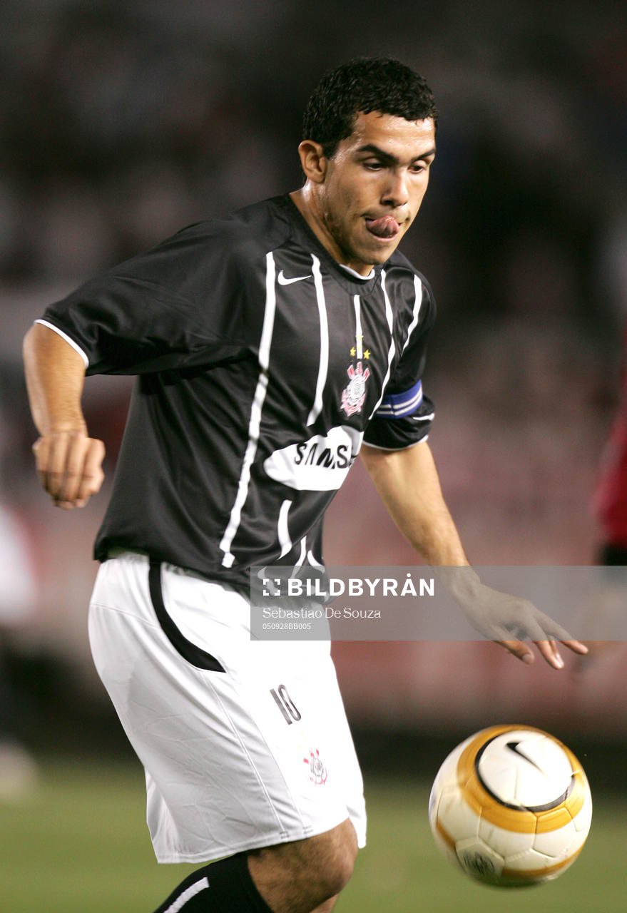  Carlos Tevez, Corinthians. 