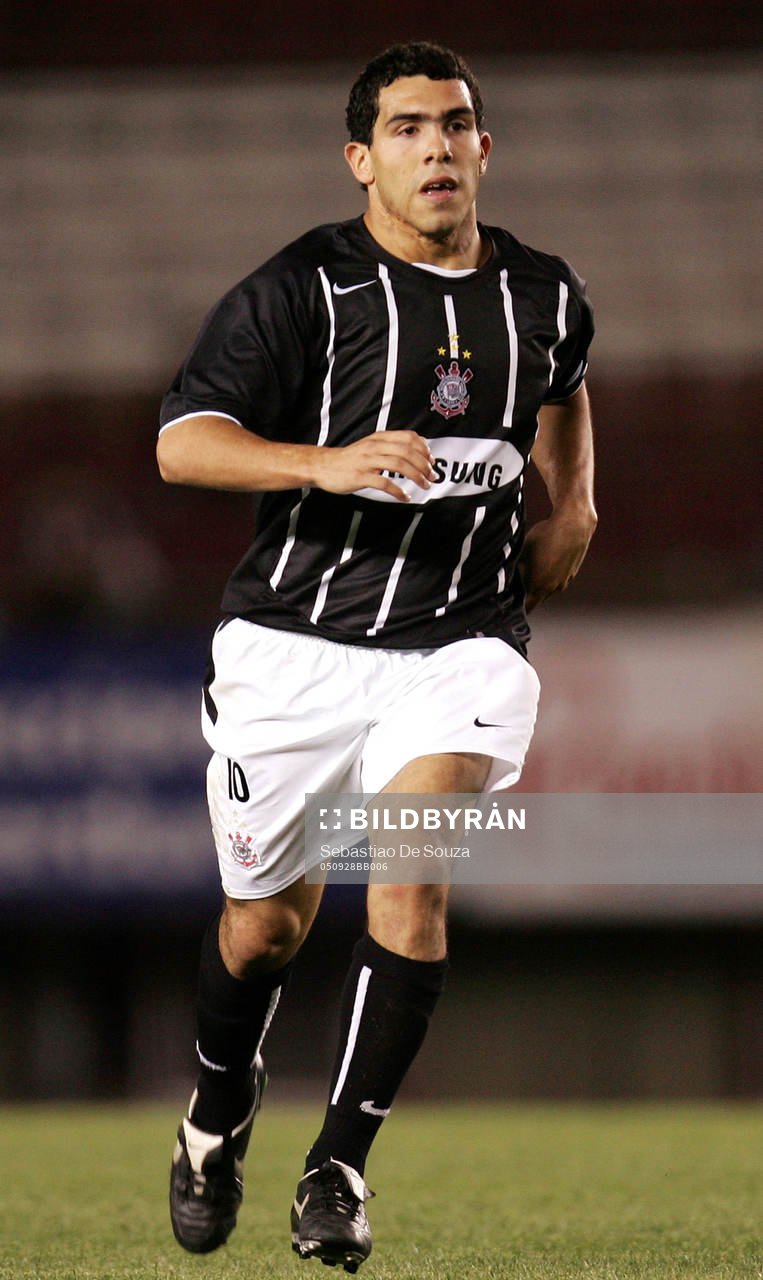  Carlos Tevez, Corinthians. 