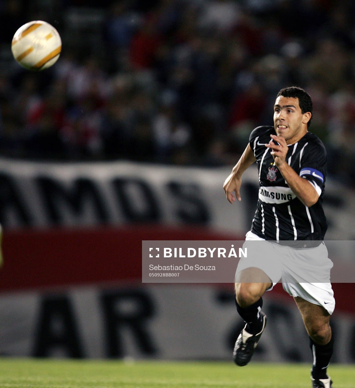  Carlos Tevez, Corinthians. 