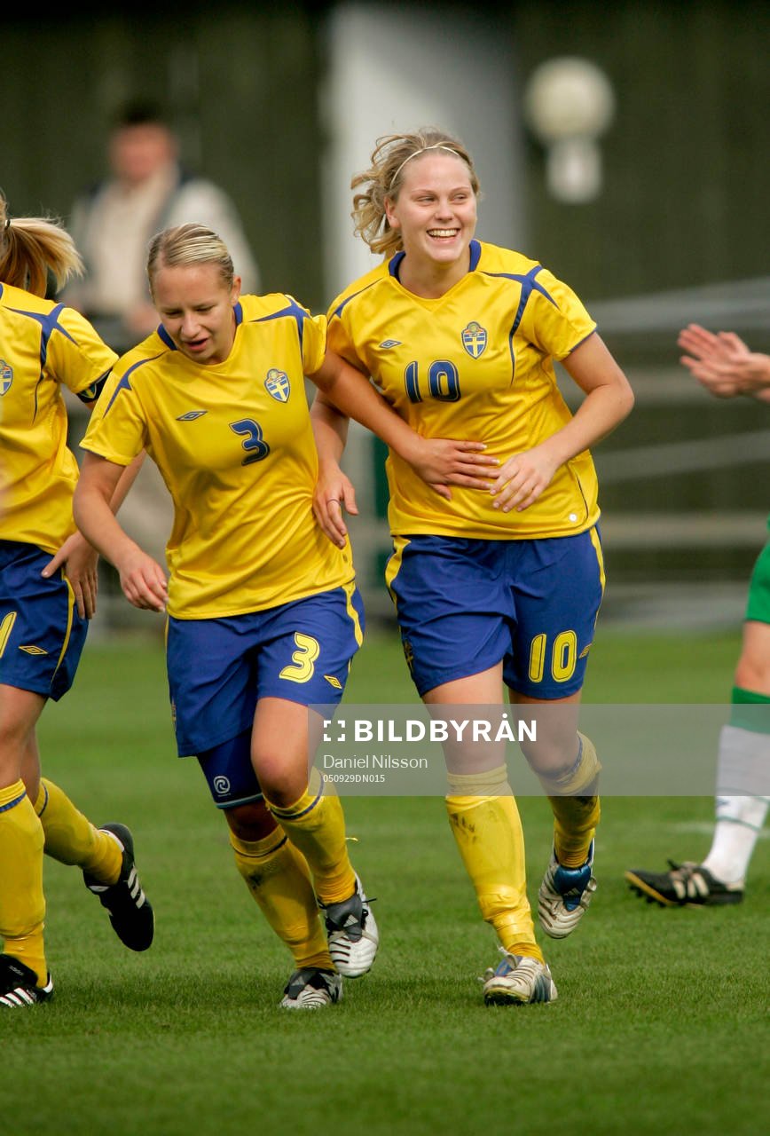 Michelle Lilja och Lisa Dahlkvist, Sverige