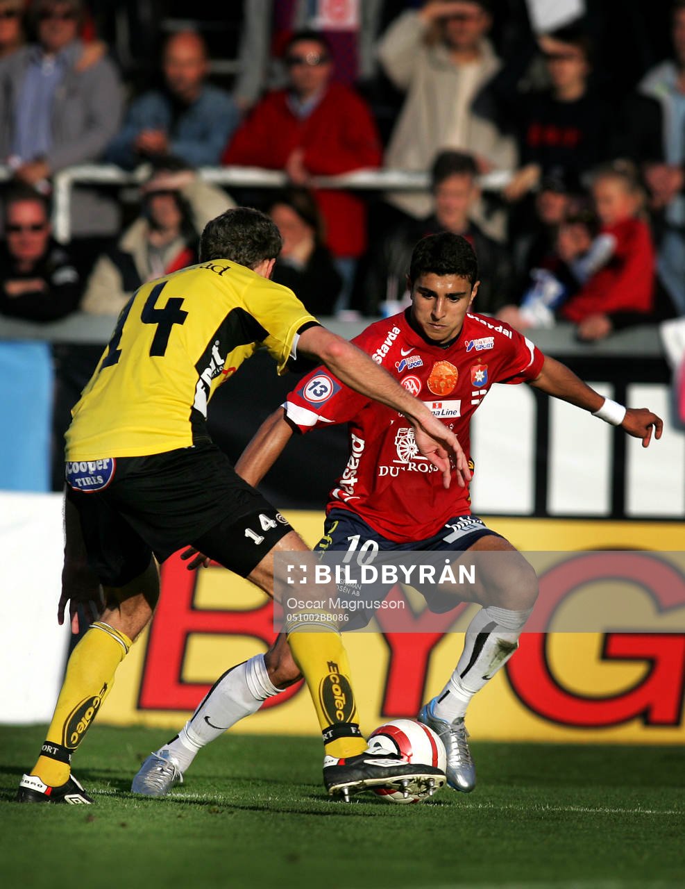 Joakim Alexandersson, Elfsborg fintas av Ailton Almeida,