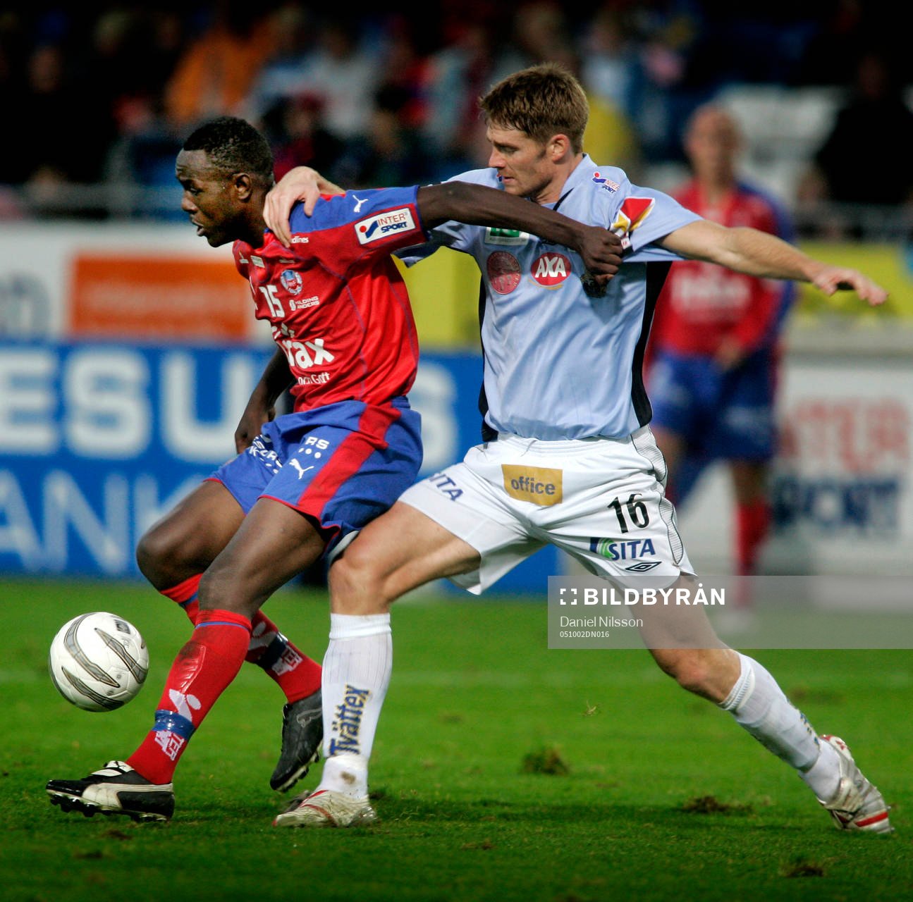 Olivier Karekezi, Helsingborg och Magnus Wikström, Gefle