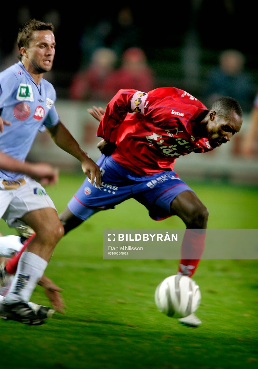 Atiba Hutchinson, Helsingborg och Mathias Woxlin, Gefle
