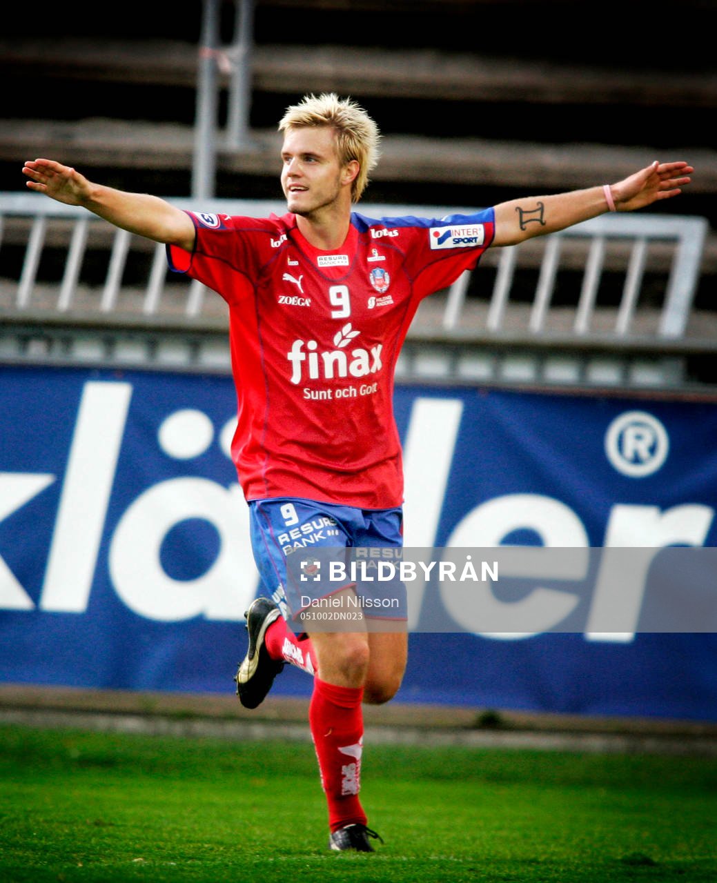 Andreas Dahl, Helsingborg, jubel